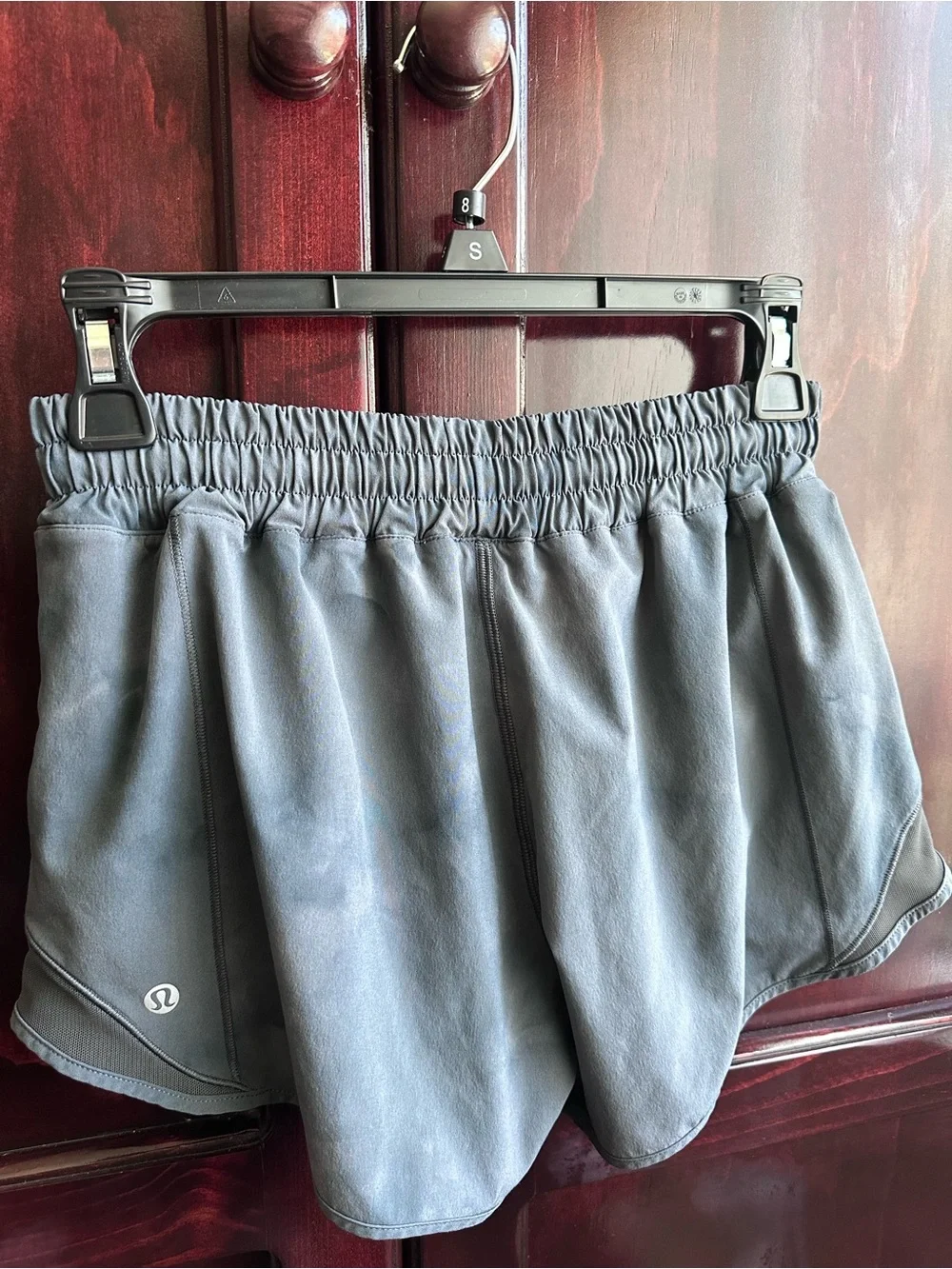 lululemon athletica Hotty Hot Shorts Gray Athletic Running Shorts